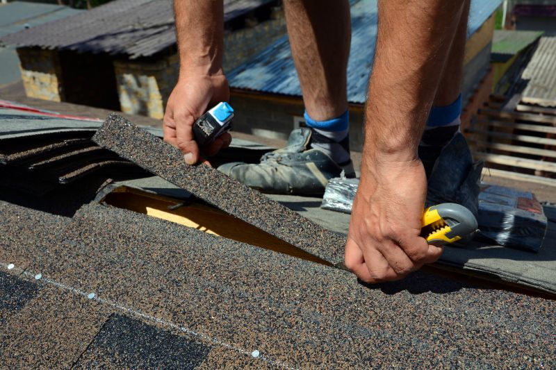 Asphalt Shingle Roof Repair in Action